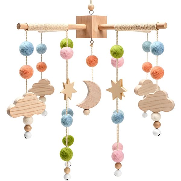 Baby Mobile Bed Bell for 0-24 Months Baby Crib Mobile Newborn Rattle Toy