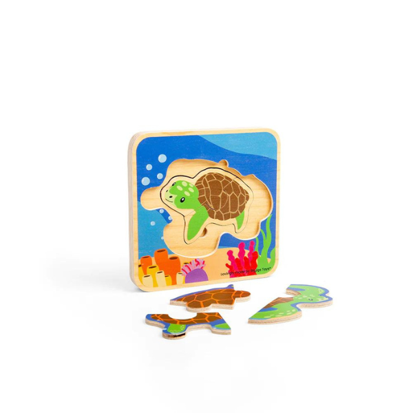 BigJigs - Lifecycle Sea Turtle Puzzle