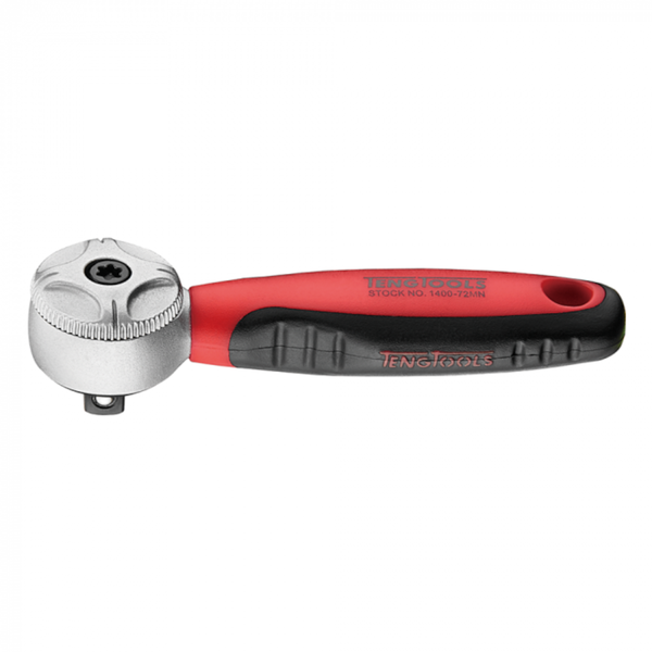 TengTools - 1/4inch Drive 72 Teeth Mini Ratchet Handle - 1400-72MN