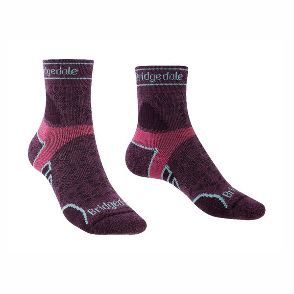 Bridgedale Trail Run Lightweight T2 Merino Sport 3/4 Crew Womens Sock