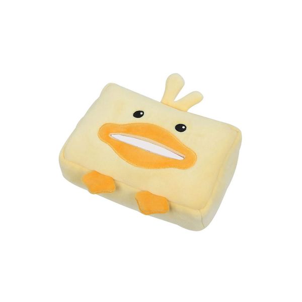 Car Tissue Paper Box Cartoon Animal Tissue Box Napkin Storage Organizer