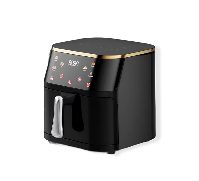 New Style Black Basket-type air fryer 12 L Air Fryer &amp; Small Fan