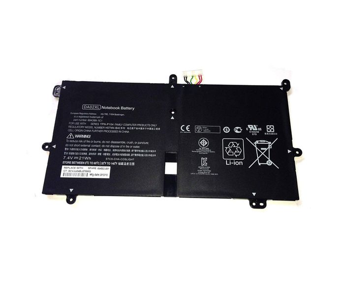 Battery for HP Envy X2 11.6? Tablet, Envy X2 11-G000 (DA02XL, HSTNN-IB4C)