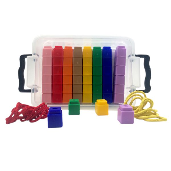 Touch &amp; Count Cubes in 1L Multibox: 102 Pieces