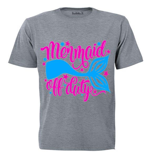 Mermaid off Duty! - Kids T-Shirt - White