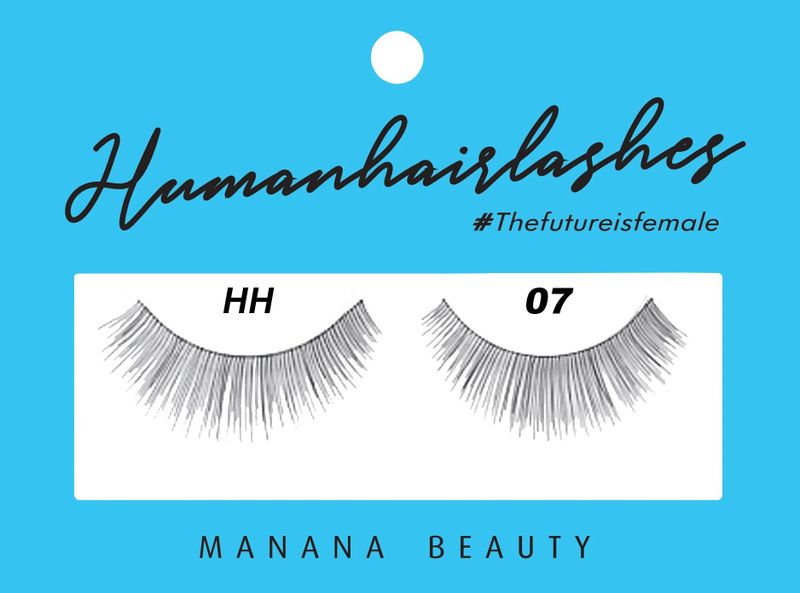 Manana Human Hair Eyelashes - Faizah