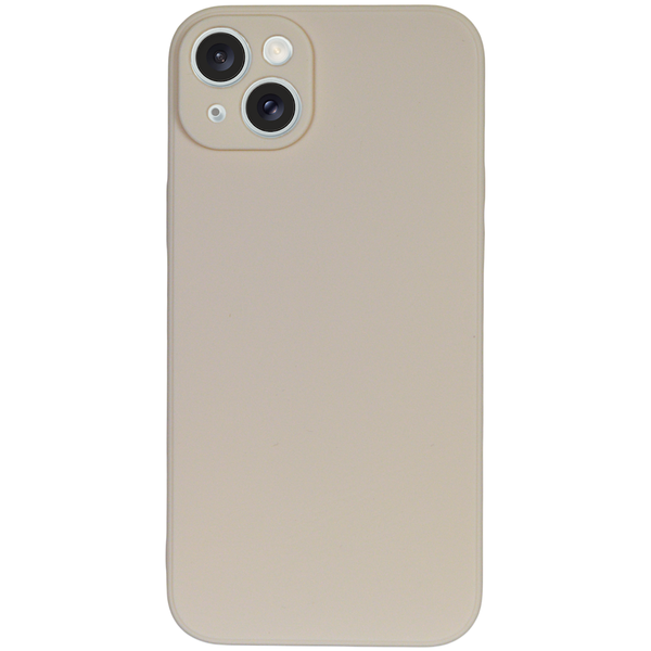 Solid Beige - Phone Case with Pro Camera - Iphone 15 Plus