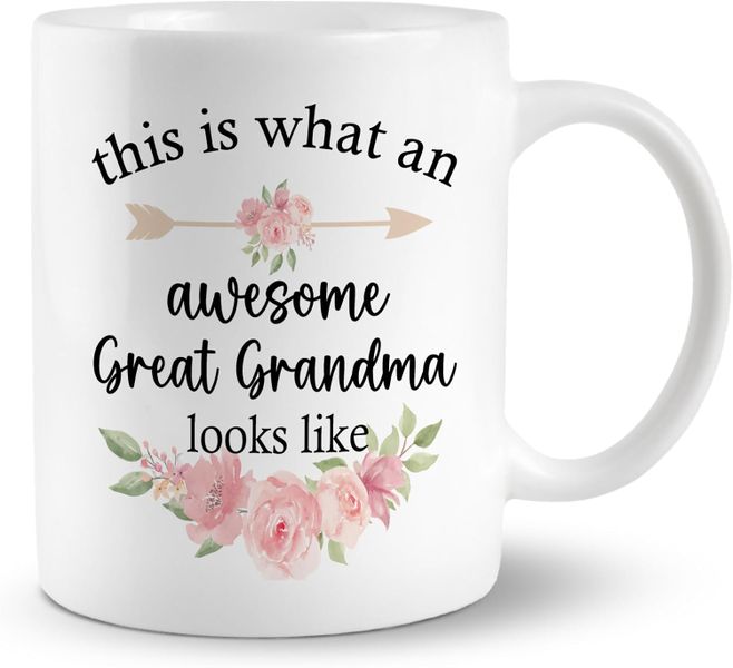 Awesome great grandma-Father's day-Valentines-Mother's day-Christmas Mug