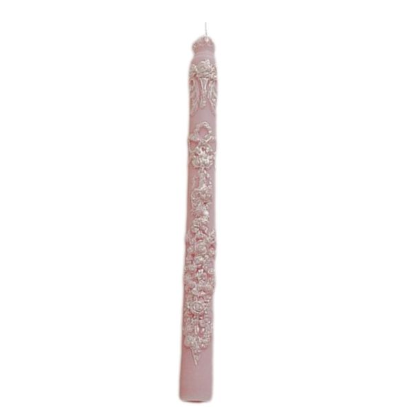 Floral Embossed Long-stemmed Scented Candle