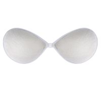 Elaborate Sticky Bra Push Up Lift Adhesive Strapless Rabbit Ears, C-D Cup  *Nude