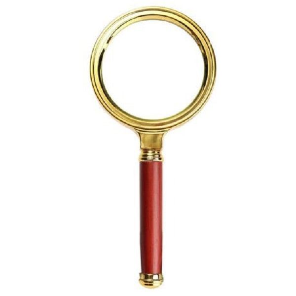 Deal 80mm handheld designed Magnifying Glass