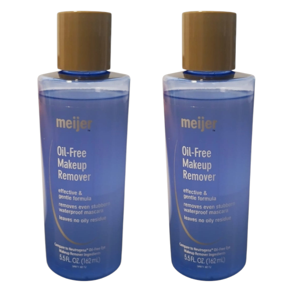Meijer Oil-Free Makeup Remover With Aloe Vera &amp; Cucumber 162ml x 2