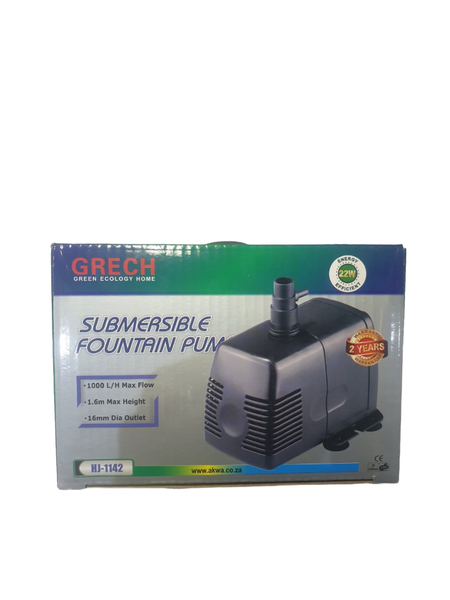 Pond Water Pump – 22w – 220v AC