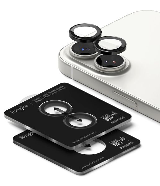 Camera Lens Protector 2x Set Aluminium Alloy compatible with iPhone 17