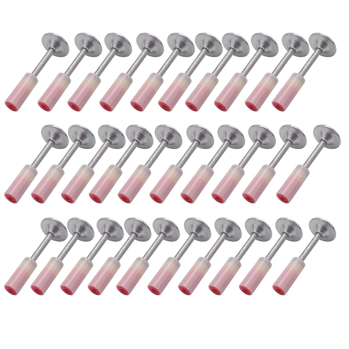 30 Fire Nails For Use With Ceiling, Concrete, Metal Pop Nail Gun