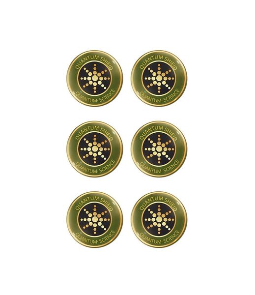 6 Pcs Cell Phone Electronic Device Anti-Battery Radiation Sticker