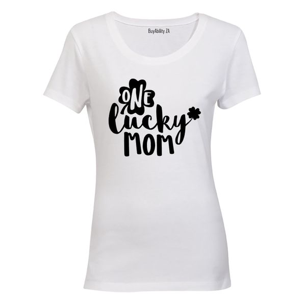 St. Patrick's Day One Lucky Mom - Ladies - T-Shirt
