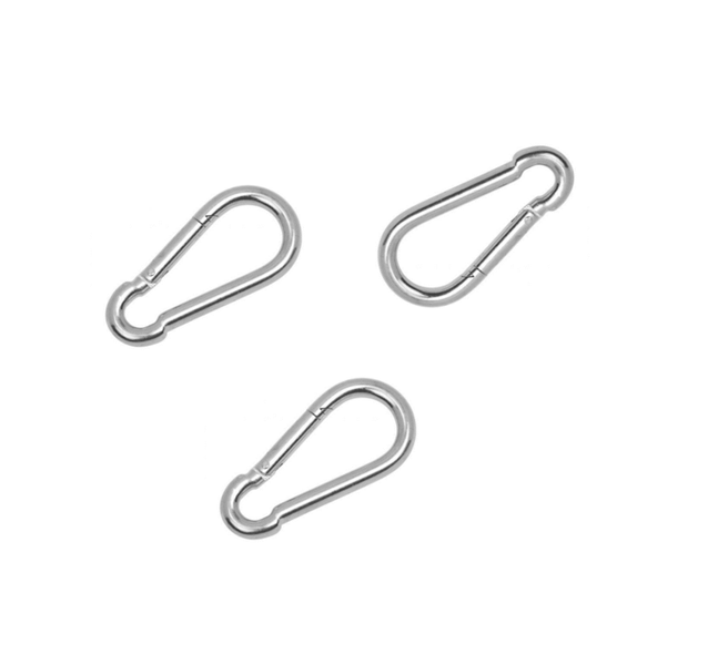 Shind Snap Hooks 80mm - Pack of 3