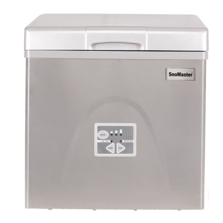 Ice Makers: SnoMaster 15KG Counter Top Ice Maker (ZBC-15)