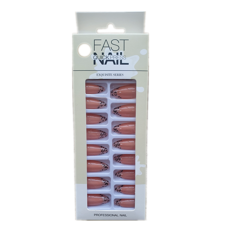 Fake Nails Finished Product Removable Wearable False Nails-24 Piece ...