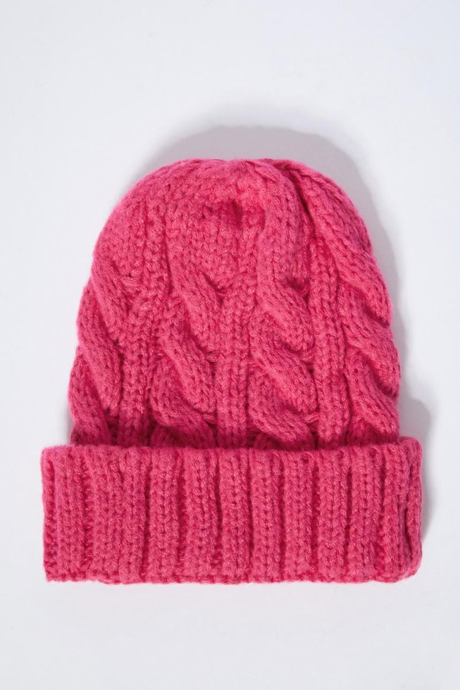 Quiz Ladies - Pink Cable Knit Hat | Shop Today. Get it Tomorrow