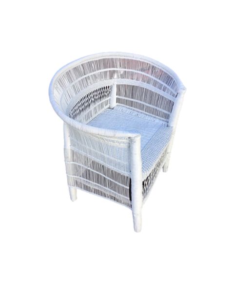 Handmade White Malawi Chair image