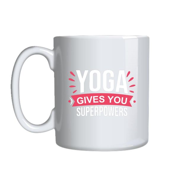 Yoga Gives You Superpowers Mug Gift Idea 152