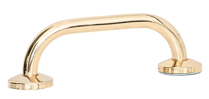 Gold Modern &amp; Elegant Contemporary Wall-Mounted Bathroom Grab Holding Bar