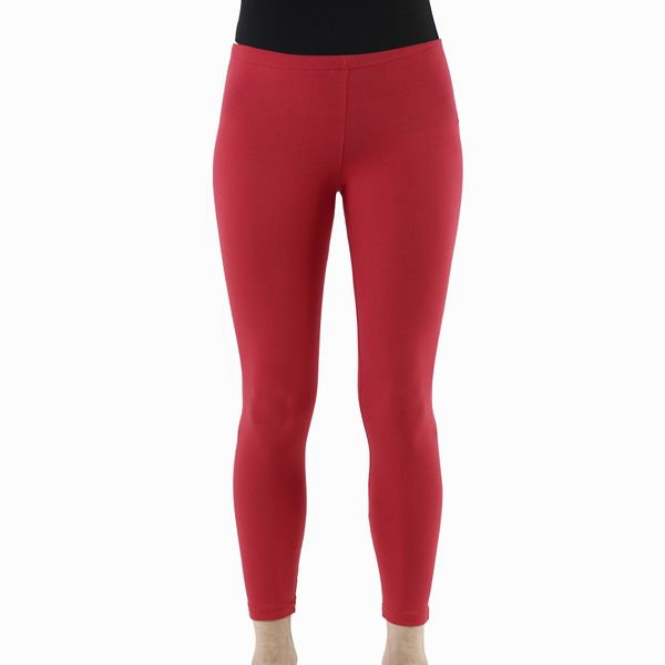 Unbranded Girls Long Leggings Cardinal Red