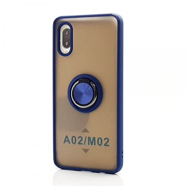 AfroTech Protective Shadow Hard Ring Case Pouch Samsung A02