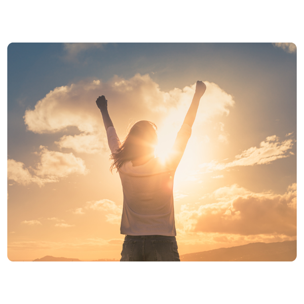 Women Winning Mouse Pad