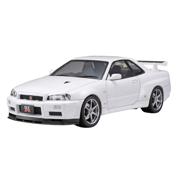 Tamiya 1/24 Nissan Skyline GT-R R34 V-Spec II Car Plastic Model Kit