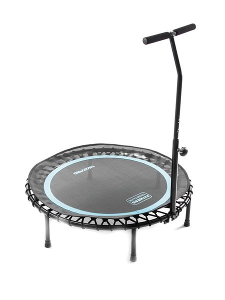 Livepro Fitness Rebounder Trampoline With Handle - Black