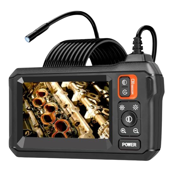 10m Industrial Waterproof Endoscope Inspection Camera with HD Screen
