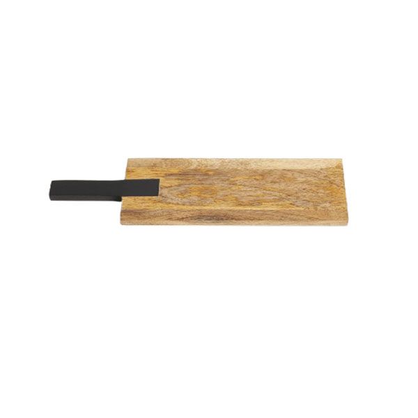 Home and Party Natural Wood Rectangular Cheeseboard