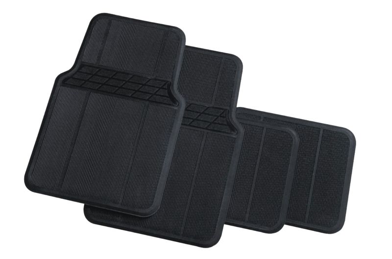 ACA - All Weather Rubber Car Mat Set - 4 Piece