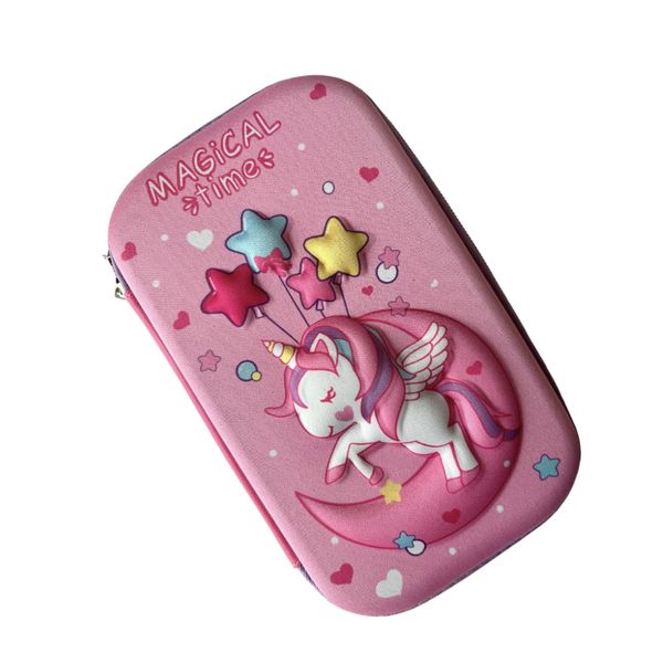 Pencil Case Unicorn Moon and Stars