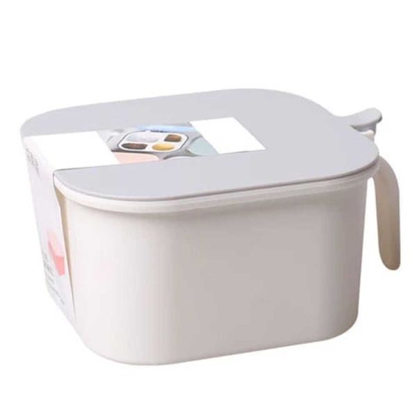 Multifunctional Seasoning Box With 4 Compartments - Green