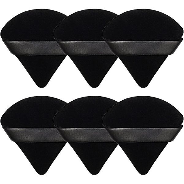 Triangular Fan Shaped Powder Puff Set Of 6 Shop Today. Get it