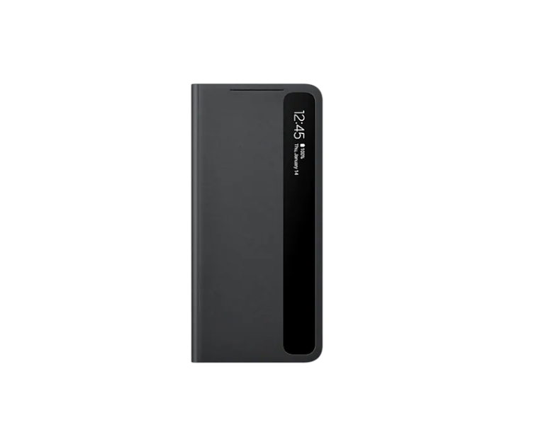 Original Samsung Galaxy S21 Ultra Smart Clear view Cover - Black