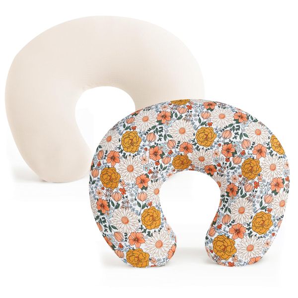 2 Pack Nursing Pillow Cover, Breastfeeding pillow cover