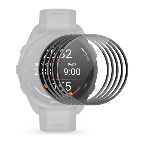 5x ENKAY Acrylic Screen Protectors with 3D Edge for Garmin Forerunner 165 Image