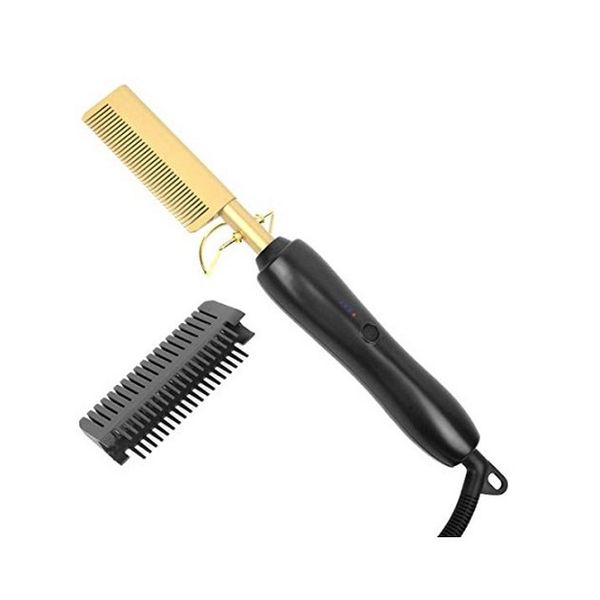 Electric Hair Straightening Iron Hot Comb