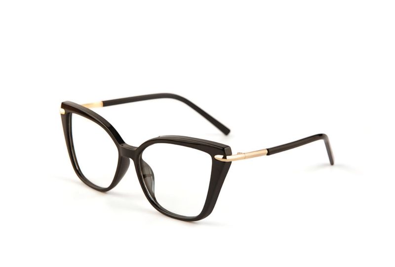 Cat Eye Fashionable Color Changing Anti-Blue Glasses