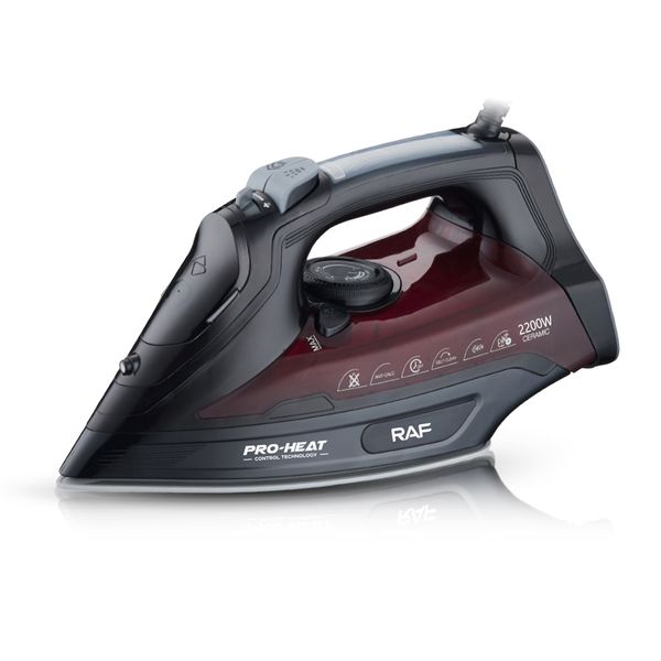 Raf Electric Steam Iron – Black image
