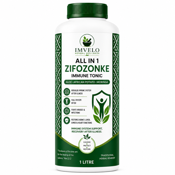 Imvelo Zifozonke Immune Booster - Aloe Vera, African Potato &amp; Moringa 1L