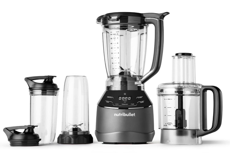 Nutribullet Triple Prep System 1500W (Blender &amp; Food Processor) - Black