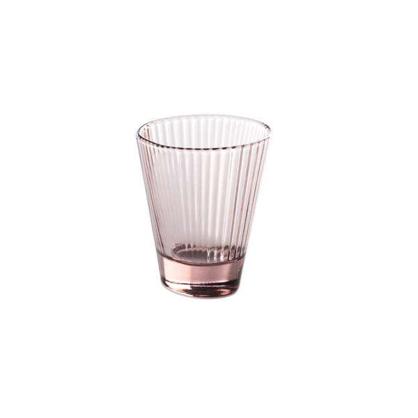 Olivia - Oval Glasses Pink Set of 4 in Gift Box