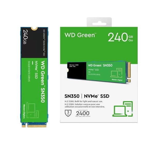 Western Digital SN350 Green 240GB M.2 2280 PCI