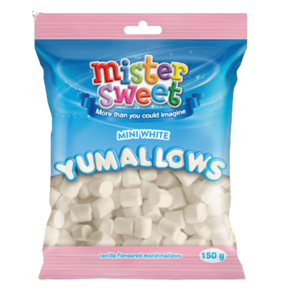 Yumallows Mini Marshmallows 150g 24 Pack Buy Online in South Africa